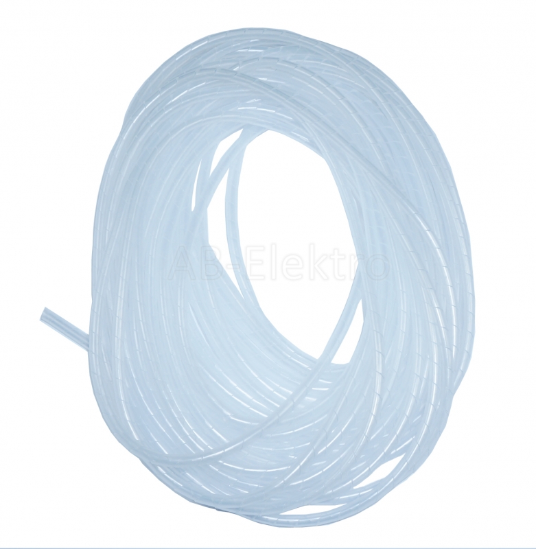 10m Spiralschlauch natur, Bündelbereich Ø4-25mm