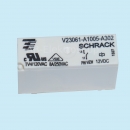 Miniatur-Schaltrelais 12V; 1 Schließer; 8A/250V AC; Schrack V23061-A1005-A302